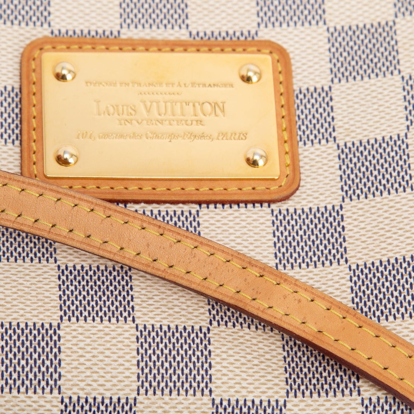 Louis Vuitton Damier Azur Eva Clutch