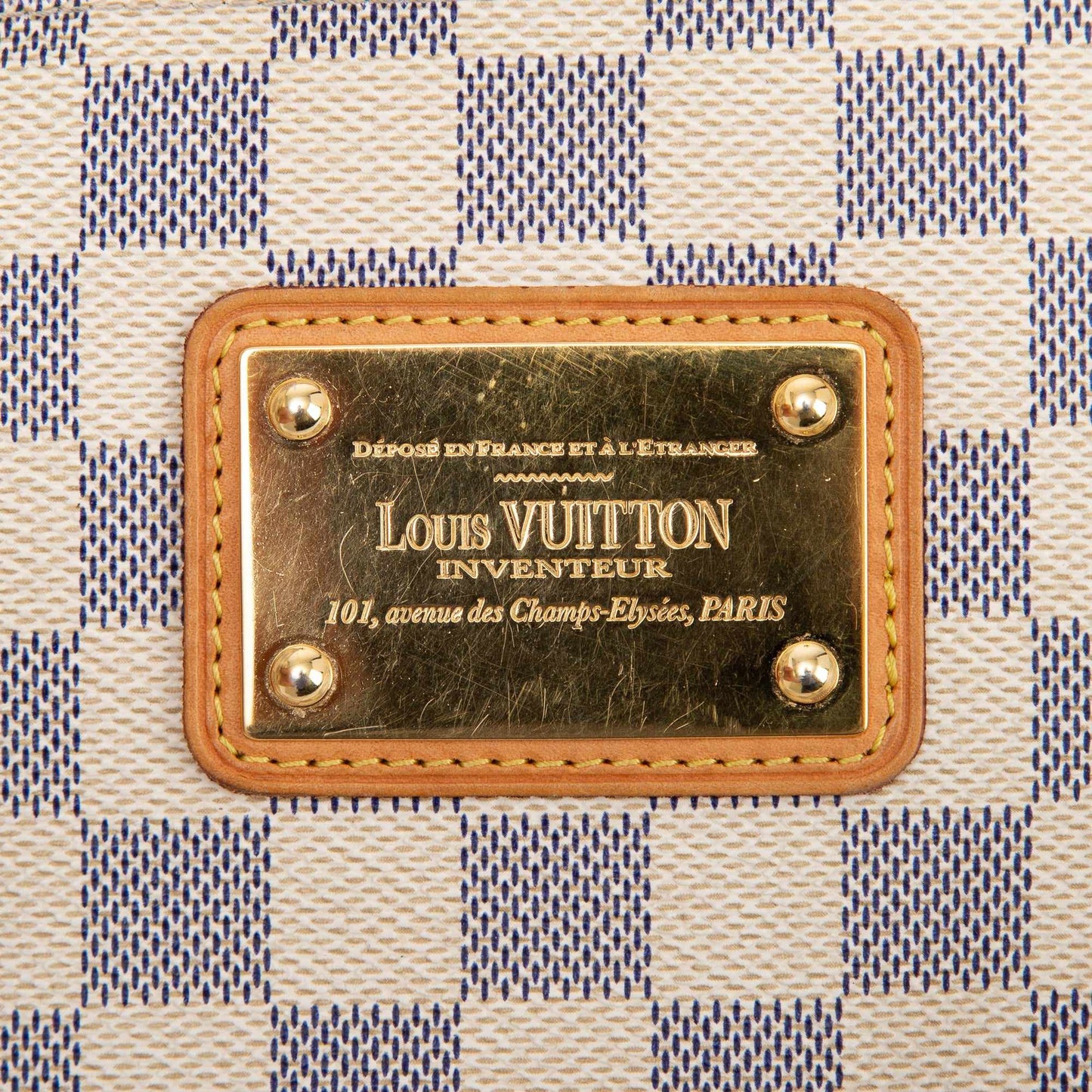 Louis Vuitton Damier Azur Eva Clutch