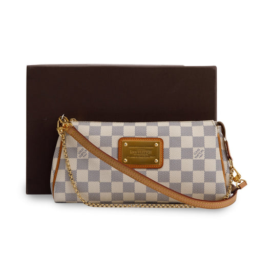 Louis Vuitton Damier Azur Eva Clutch