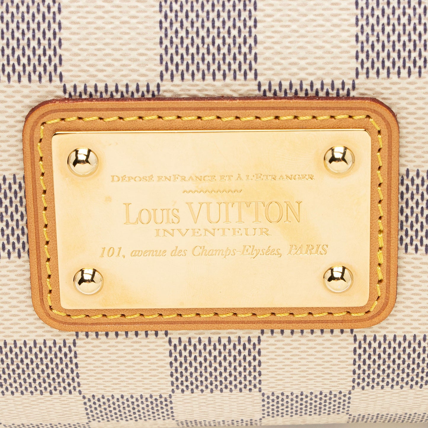 Louis Vuitton Damier Azur Eva Clutch