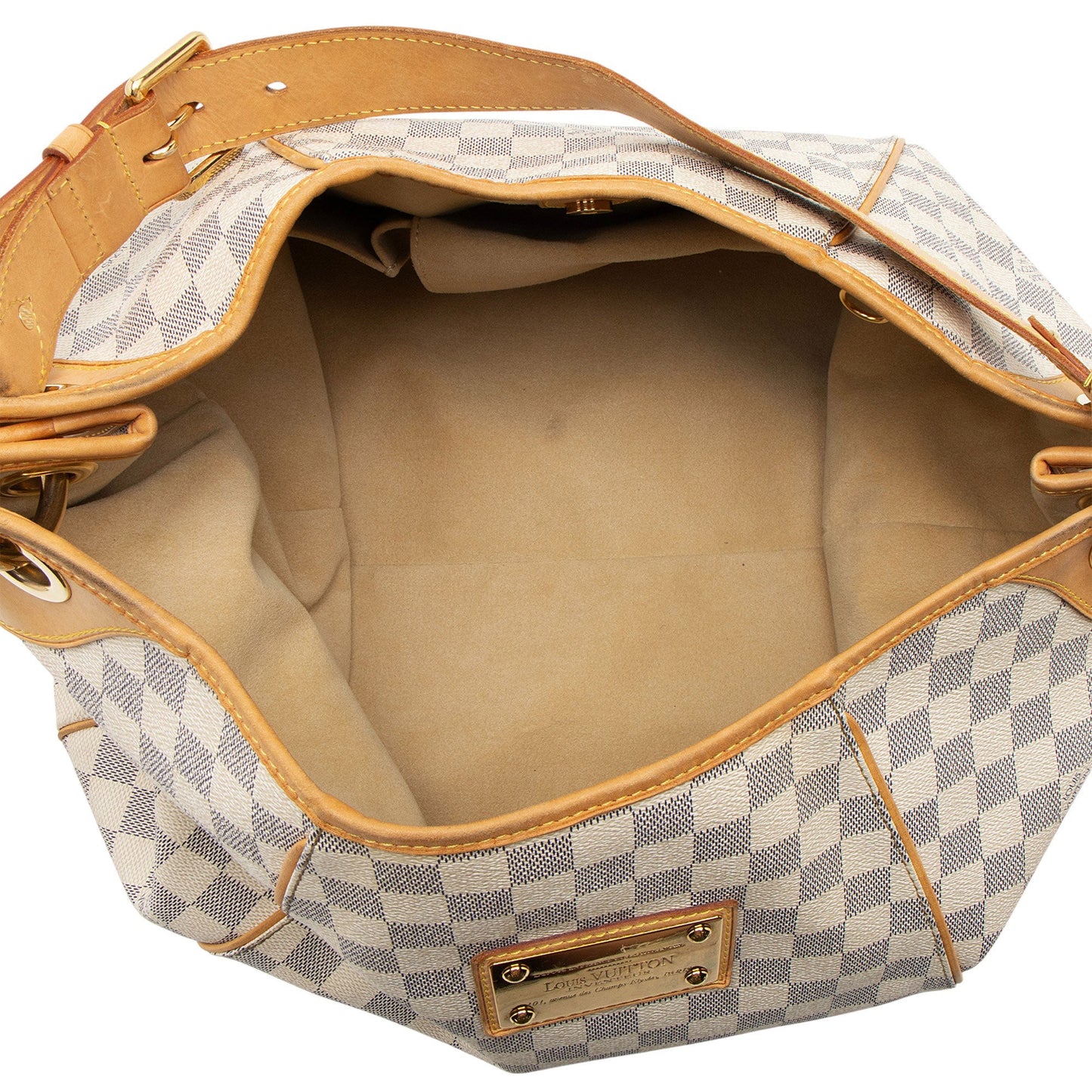 Louis Vuitton Damier Azur Galliera GM Shoulder Bag