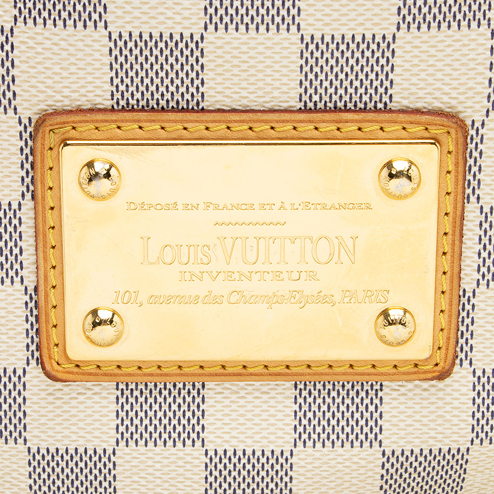Louis Vuitton Damier Azur Galliera PM Shoulder Bag -  (SHF-20151)