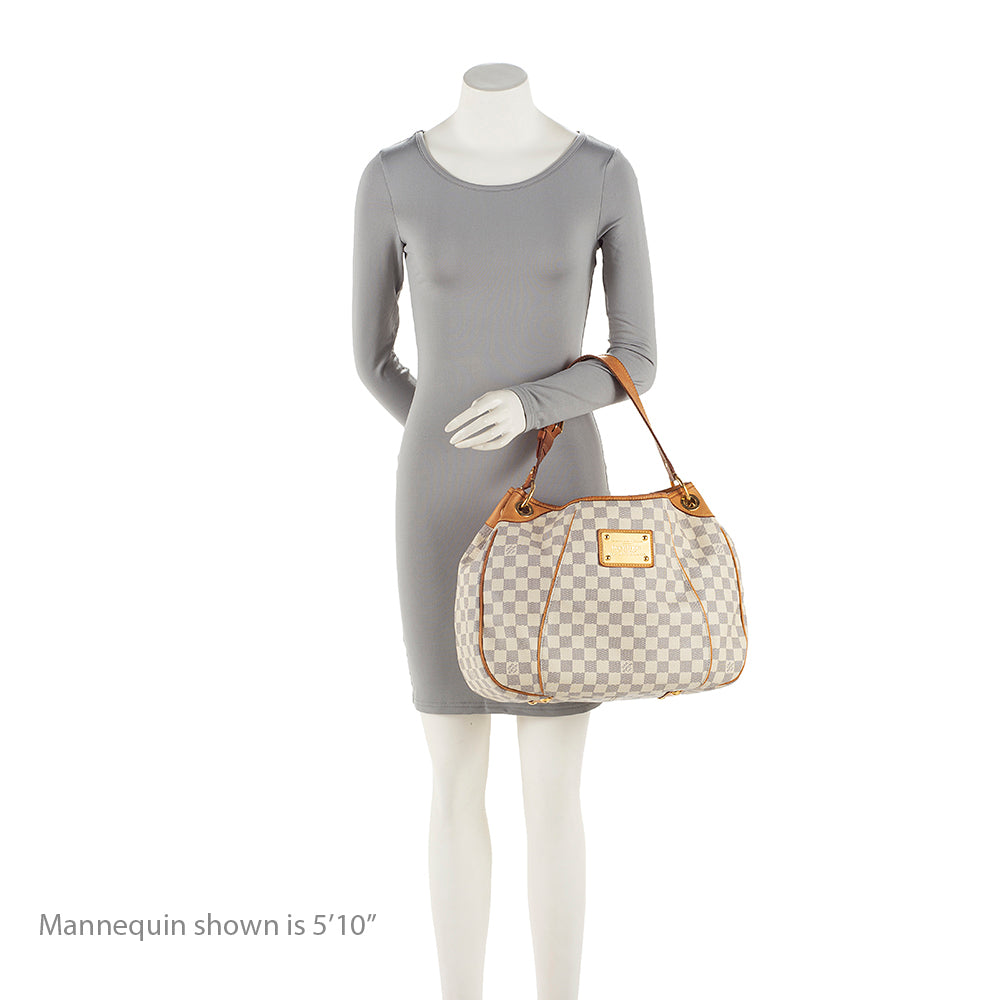 Louis Vuitton Damier Azur Galliera PM Shoulder Bag -  (SHF-20151)