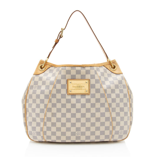 Louis Vuitton Damier Azur Galliera PM Shoulder Bag (SHF-IysZik)