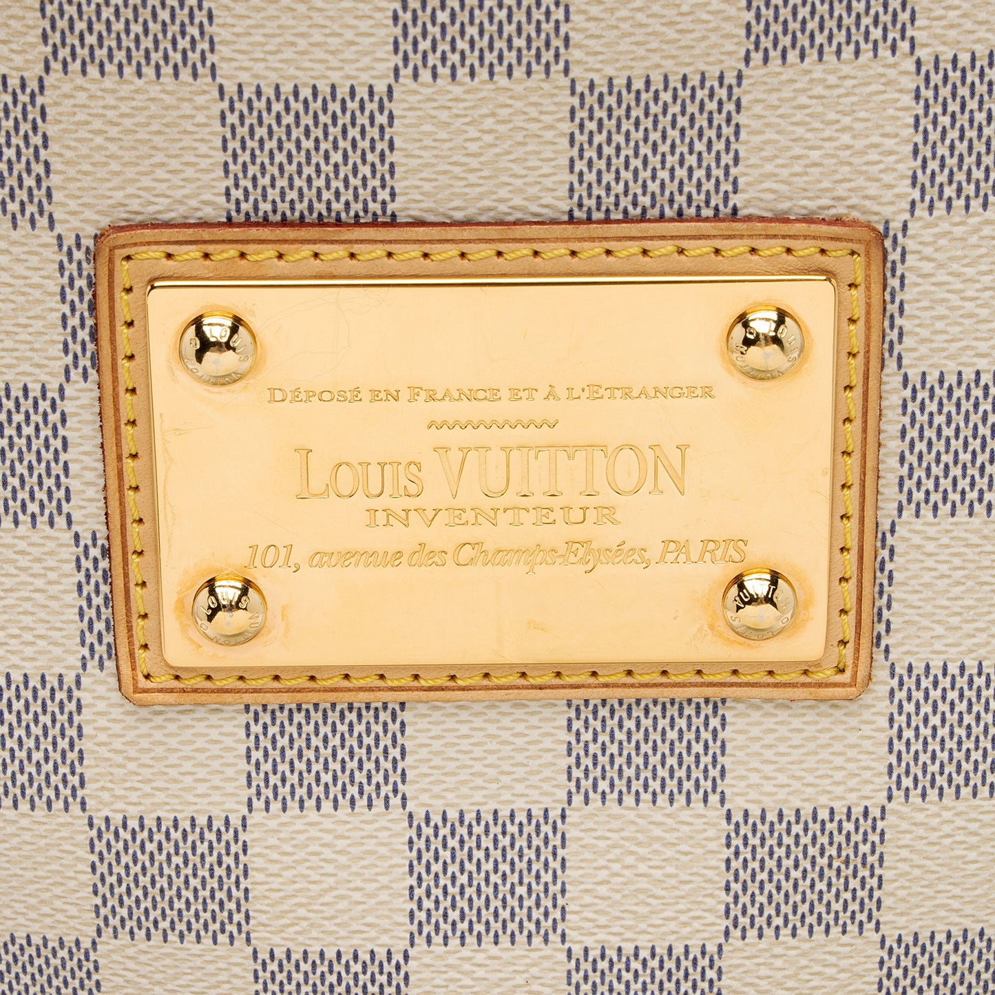 Louis Vuitton Damier Azur Galliera PM Shoulder Bag (SHF-IysZik)