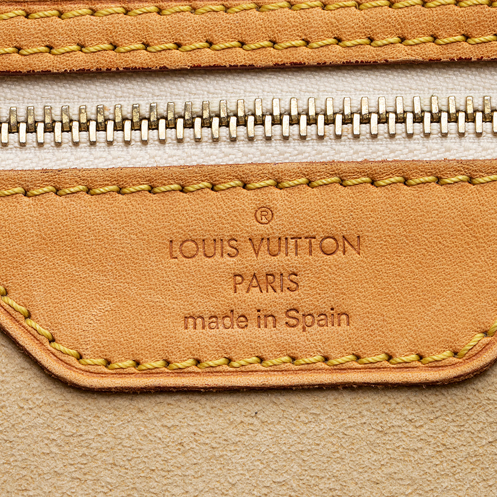 Louis Vuitton Damier Azur Hampstead MM Tote (SHF-21912)