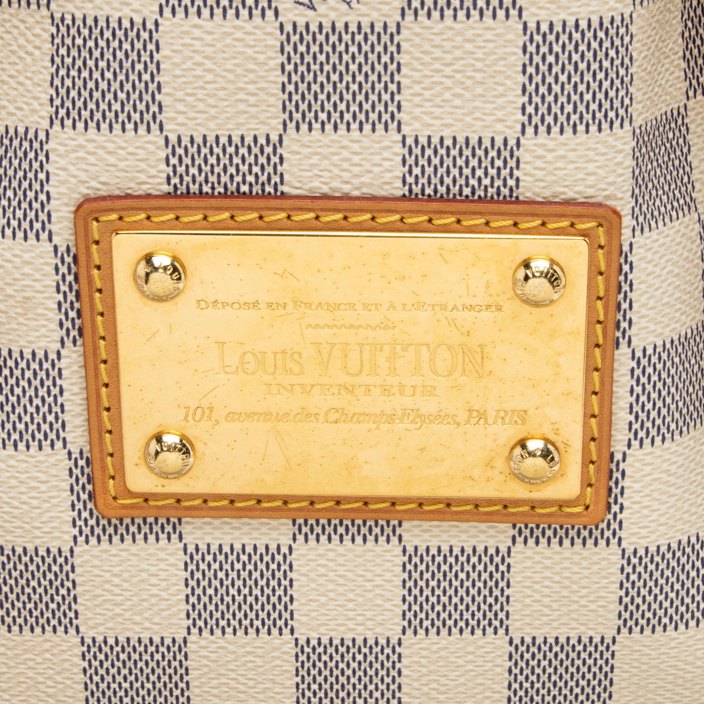Louis Vuitton Damier Azur Hampstead MM Tote (SHF-YxFohX)