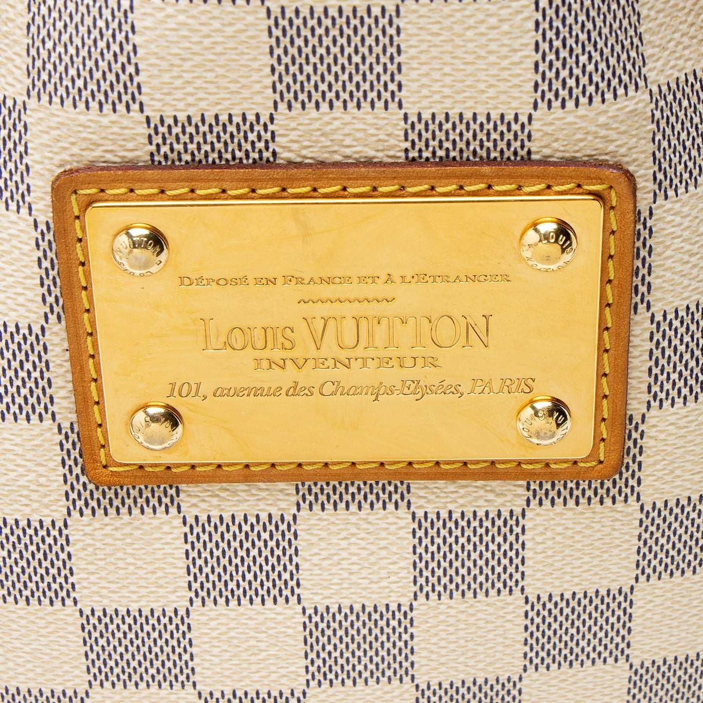 Louis Vuitton Damier Azur Hampstead MM Tote