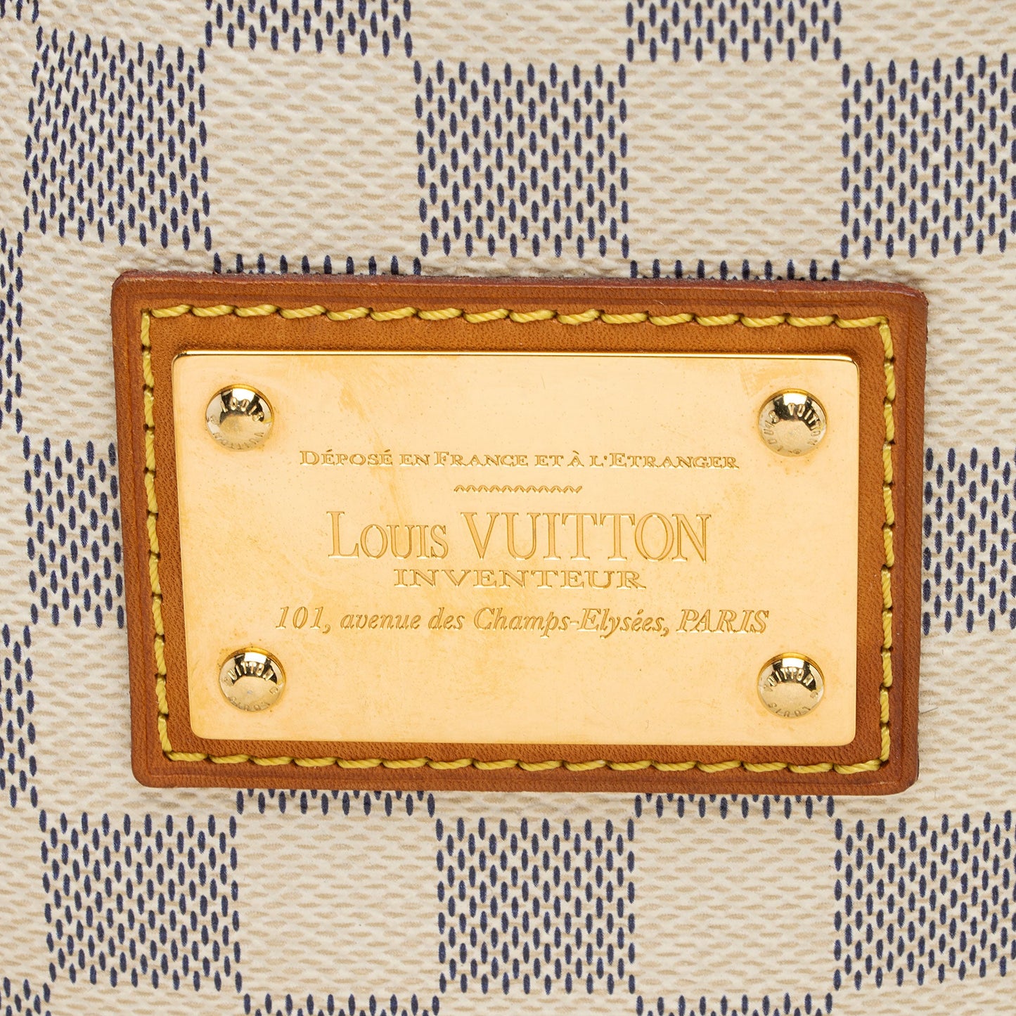 Louis Vuitton Damier Azur Hampstead PM Tote (SHF-nHwsLO)
