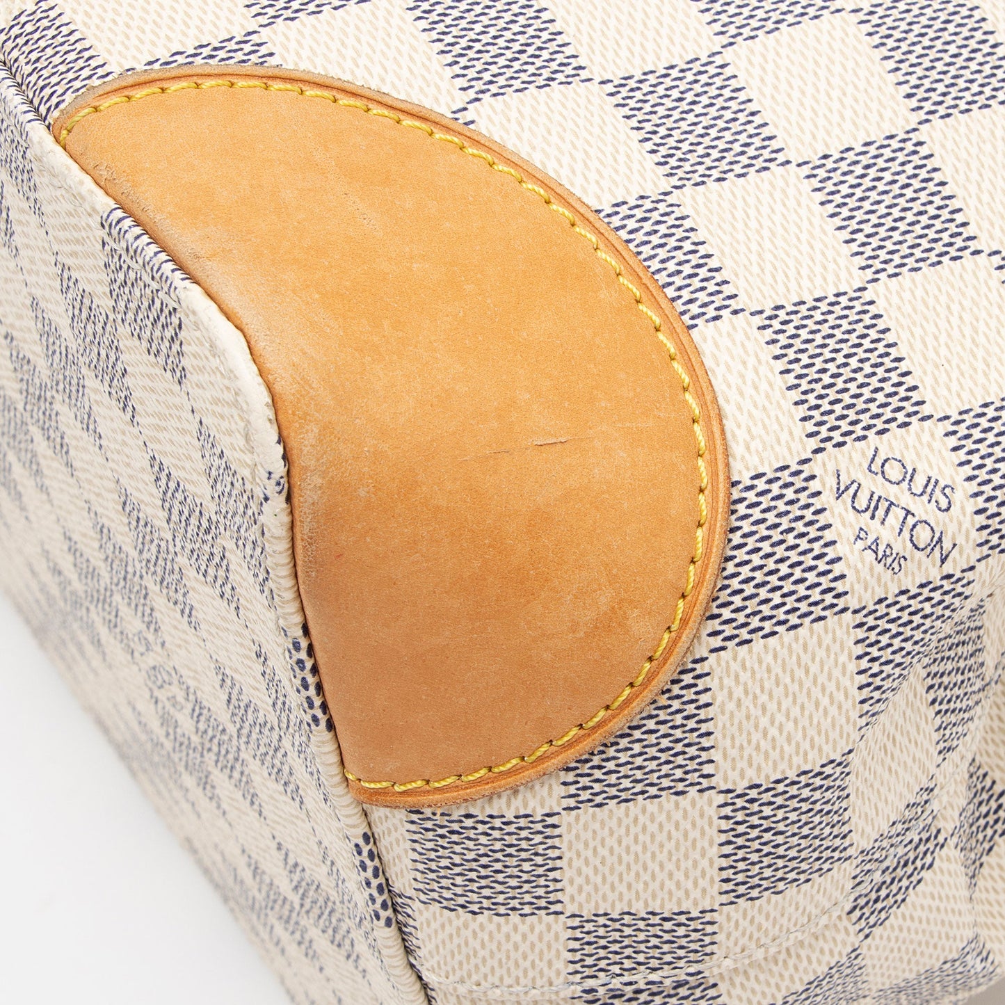 Louis Vuitton Damier Azur Hampstead PM Tote (SHF-04cfi0)