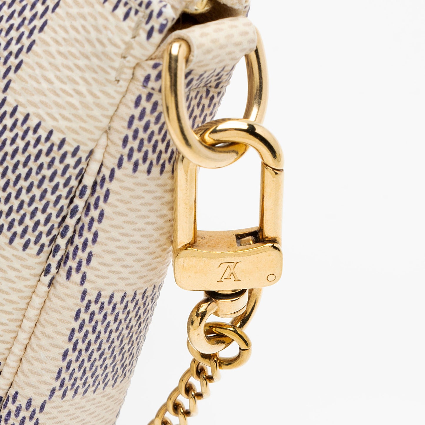 Louis Vuitton Damier Azur Mini Pochette Accessoires (SHF-WRseM0)