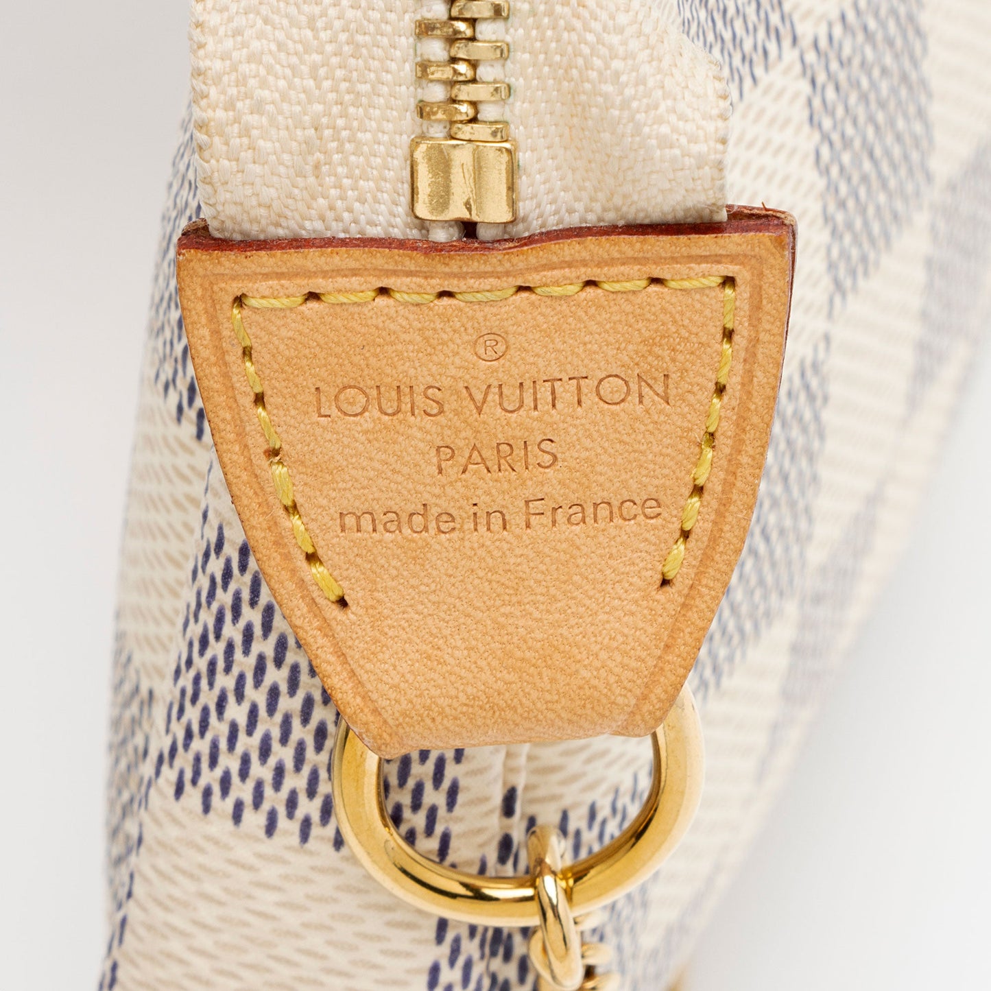 Louis Vuitton Damier Azur Mini Pochette Accessoires (SHF-WRseM0)