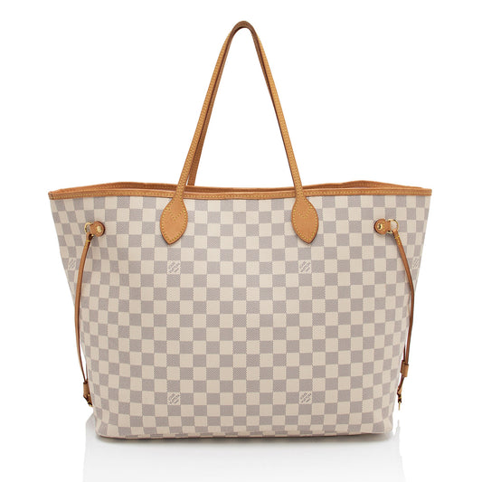 Louis Vuitton Damier Azur Neverfull GM Tote (SHF-OgMTmg)