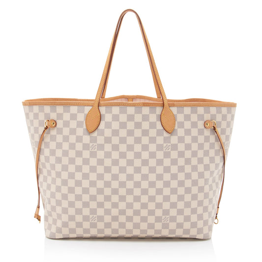 Louis Vuitton Damier Azur Neverfull GM Tote