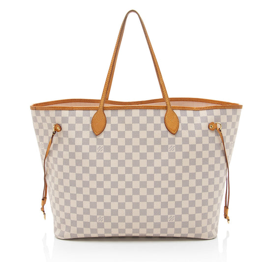 Louis Vuitton Damier Azur Neverfull GM Tote