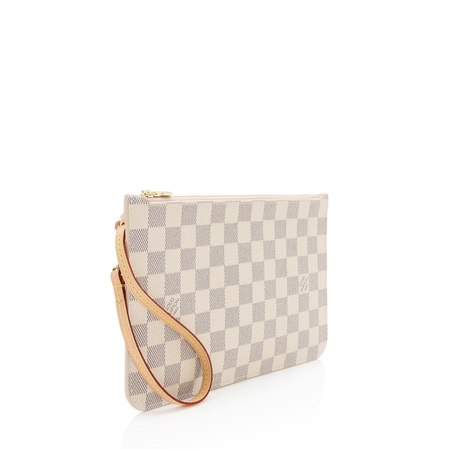 Louis Vuitton Damier Azur Neverfull MM Pochette -  (SHF-J7z27Y)