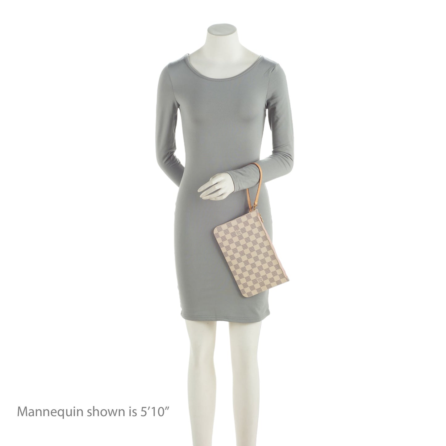 Louis Vuitton Damier Azur Neverfull MM Pochette (SHF-GfJO9g)