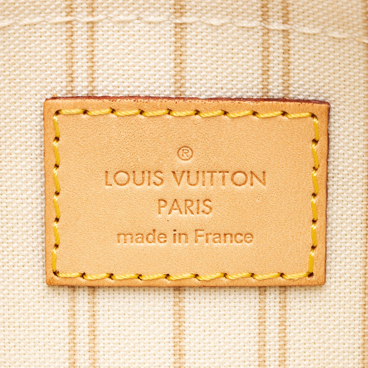 Louis Vuitton Damier Azur Neverfull MM Pochette