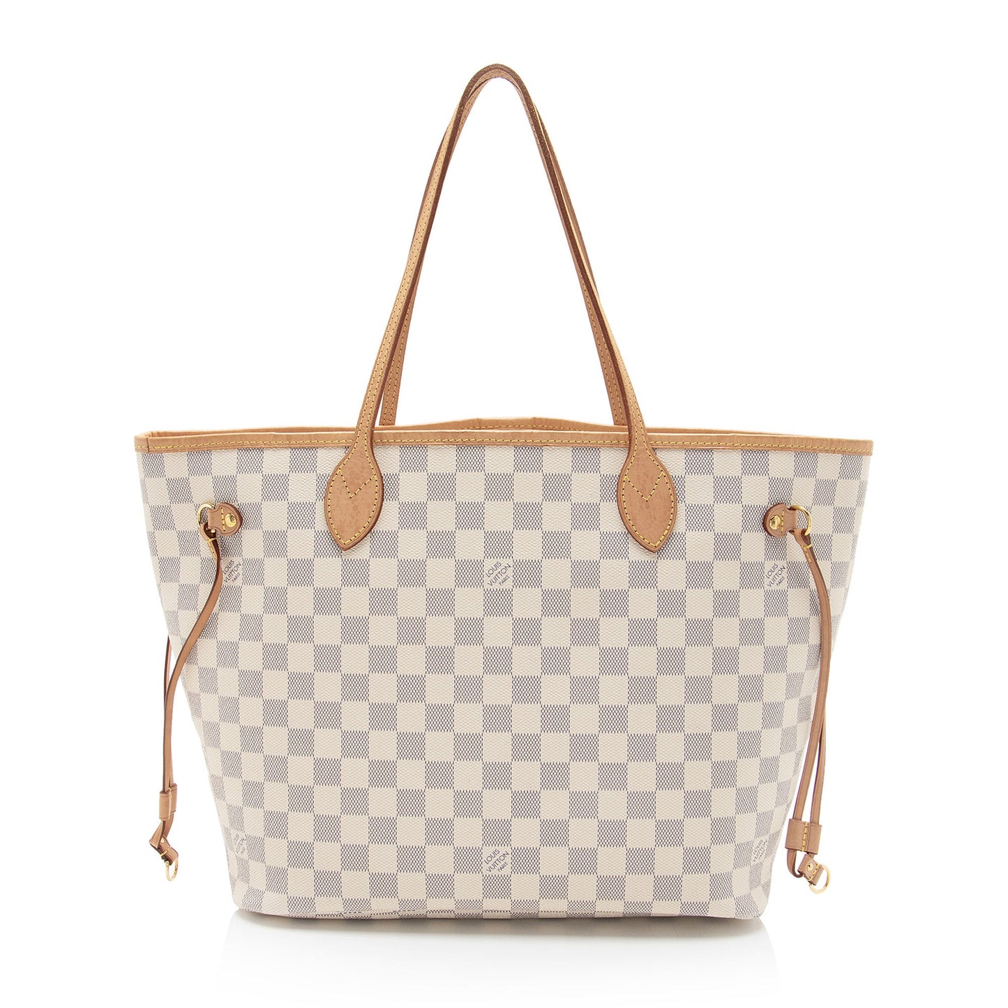 Louis Vuitton Damier Azur Neverfull MM Tote (SHF-Qy78xW)