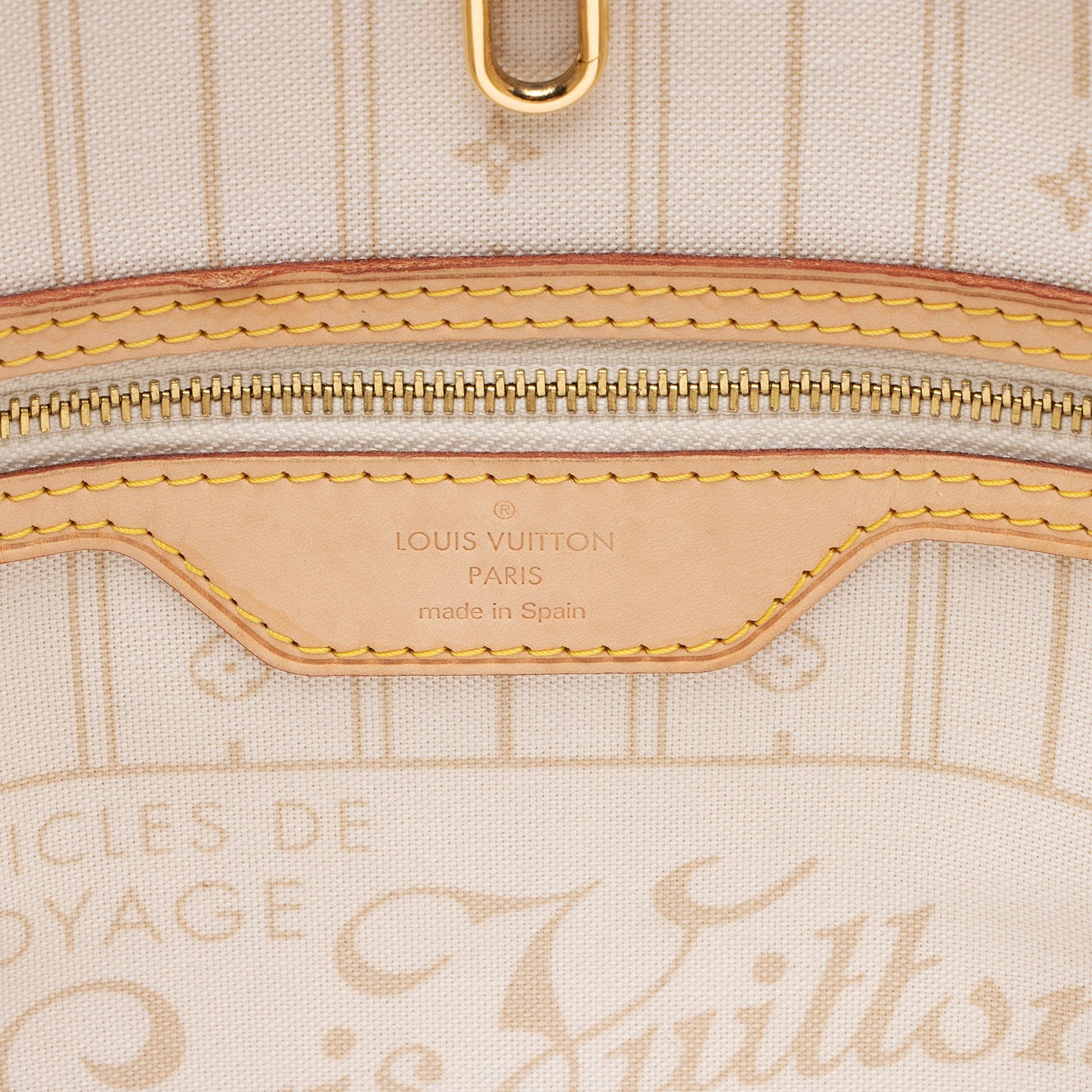 Louis Vuitton Damier Azur Neverfull MM Tote -  (SHF-rTmIzS)