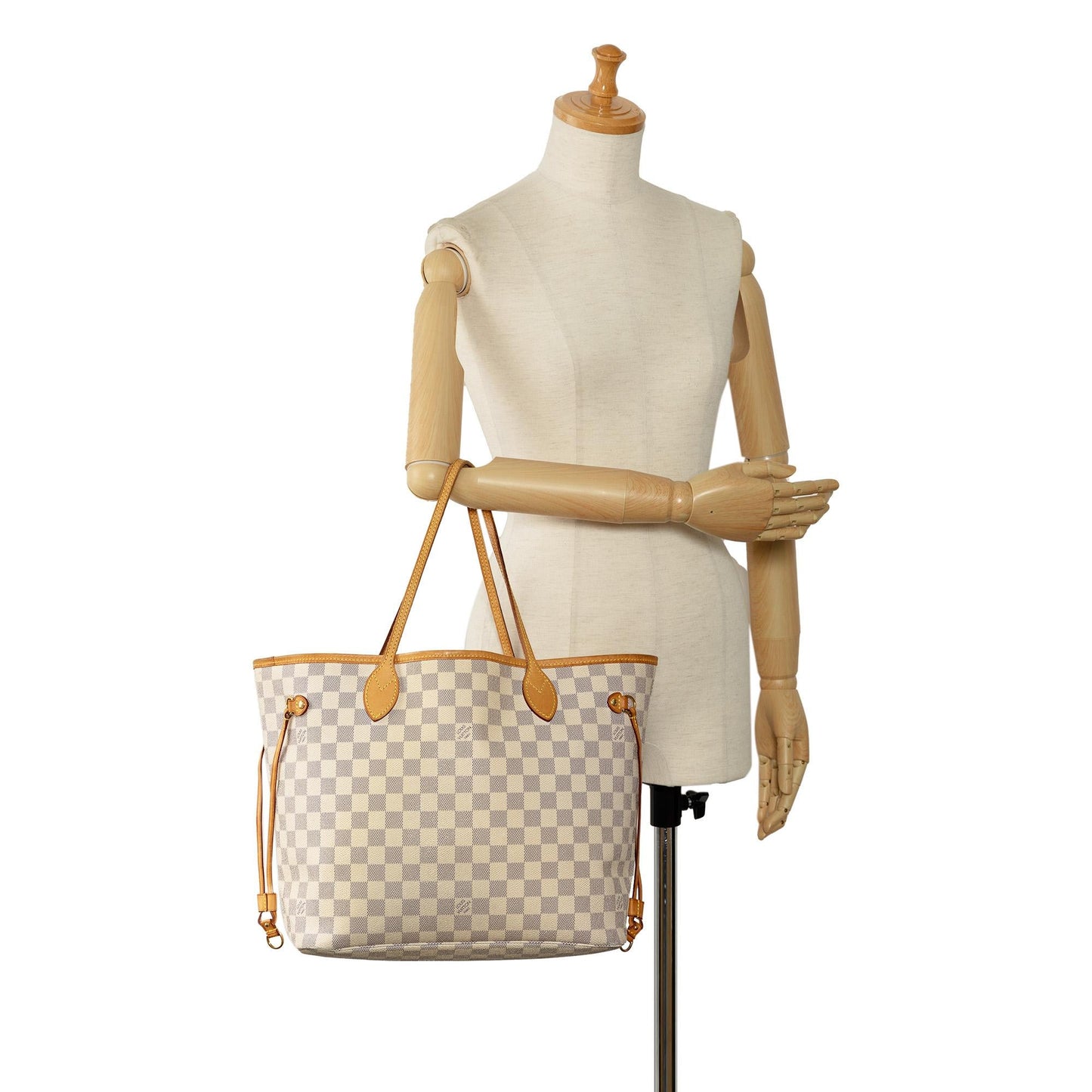 Louis Vuitton Damier Azur Neverfull MM (SHG-Vx9Ndf)