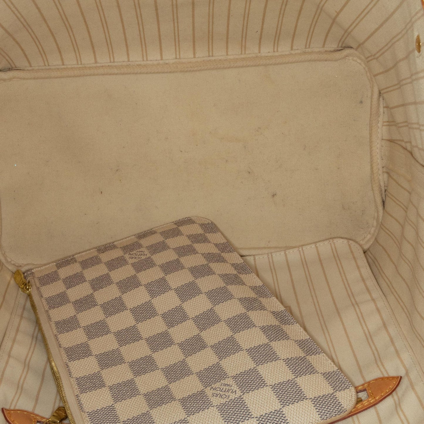 Louis Vuitton Damier Azur Neverfull MM (SHG-NO1pMI)