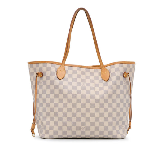 Louis Vuitton Damier Azur Neverfull MM (SHG-NO1pMI)