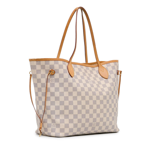 Louis Vuitton Damier Azur Neverfull MM (SHG-NO1pMI)