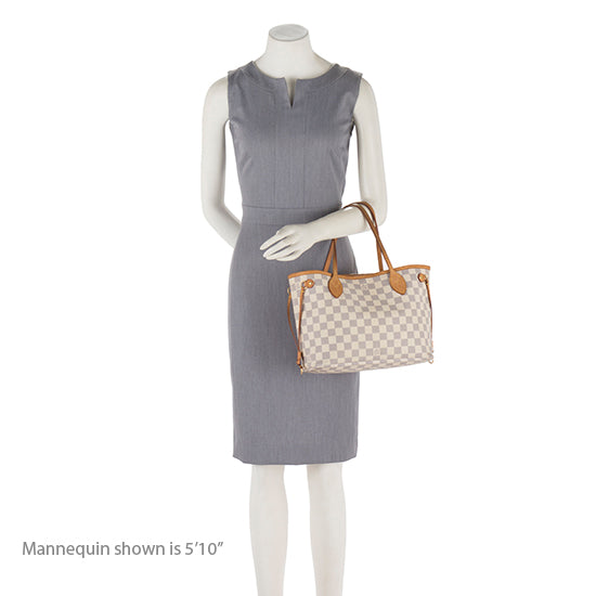 Louis Vuitton Damier Azur Neverfull PM Tote -  (SHF-19639)