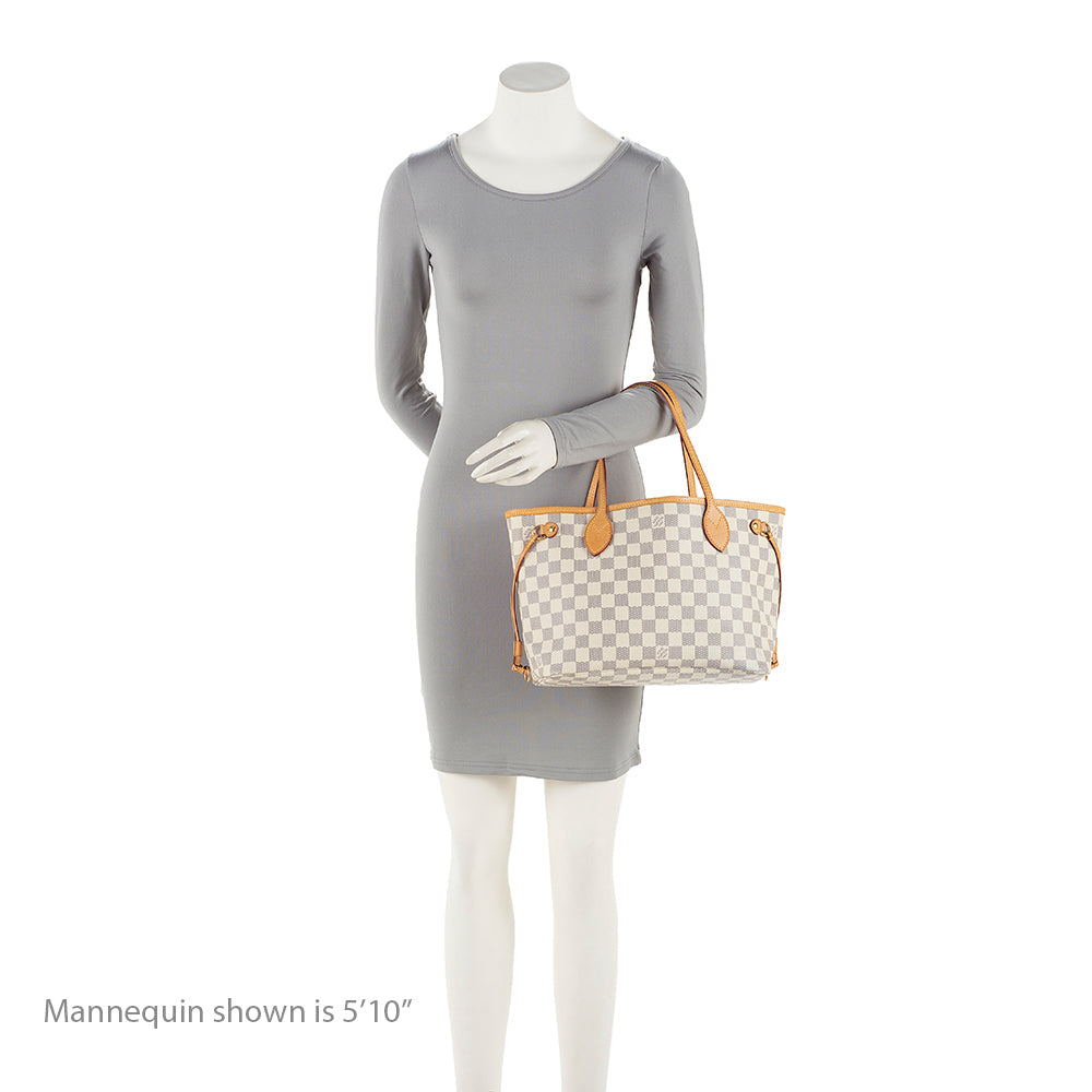 Louis Vuitton Damier Azur Neverfull PM Tote (SHF-J4KzAC)