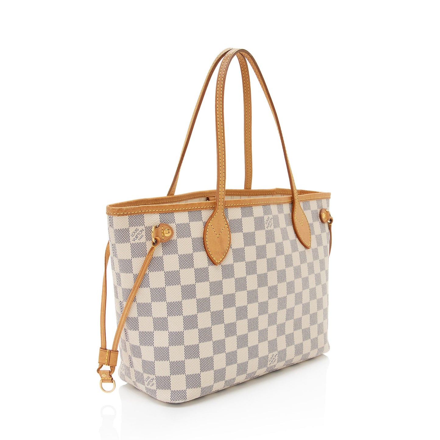 Louis Vuitton Damier Azur Neverfull PM Tote (SHF-DxgmLJ)