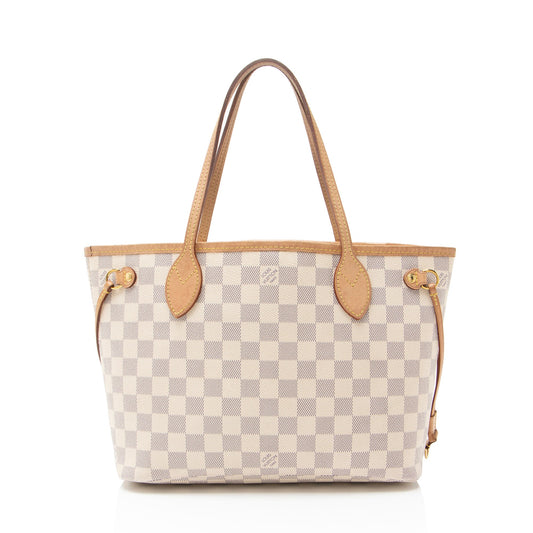 Louis Vuitton Damier Azur Neverfull PM Tote