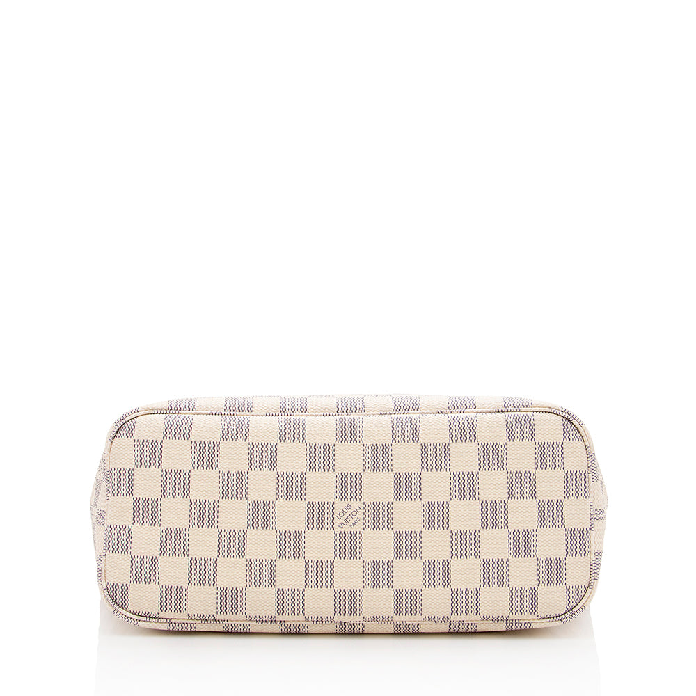 Louis Vuitton Damier Azur Neverfull PM Tote (SHF-17093)