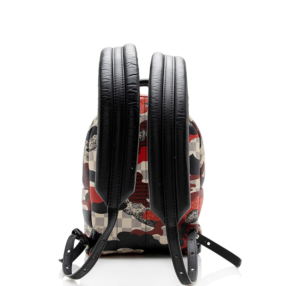 Louis Vuitton Damier Azur Patchwork Waves Palm Springs PM Backpack -  (SHF-15024)