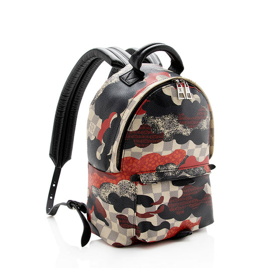 Louis Vuitton Damier Azur Patchwork Waves Palm Springs PM Backpack -  (SHF-15024)