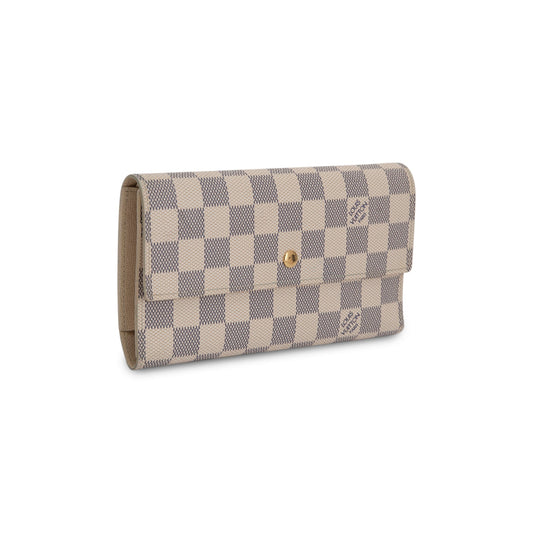 Louis Vuitton Damier Azur Porte Tresor International Wallet