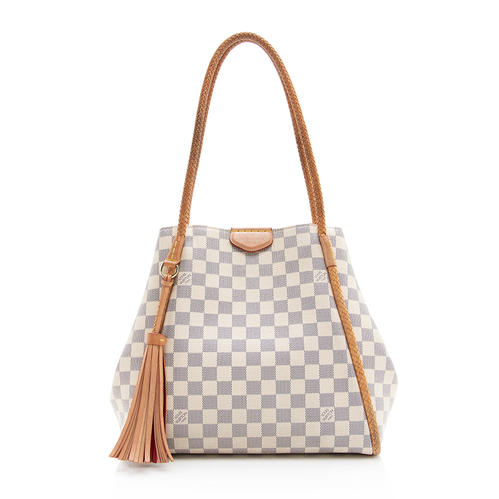 Louis Vuitton Damier Azur Propriano Tote -  (SHF-19542)