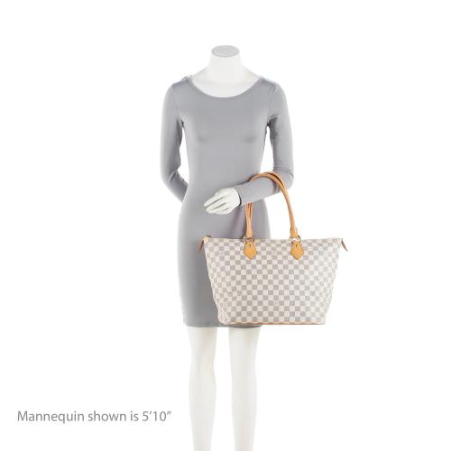 Louis Vuitton Damier Azur Saleya MM Tote (SHF-JjqKAR)