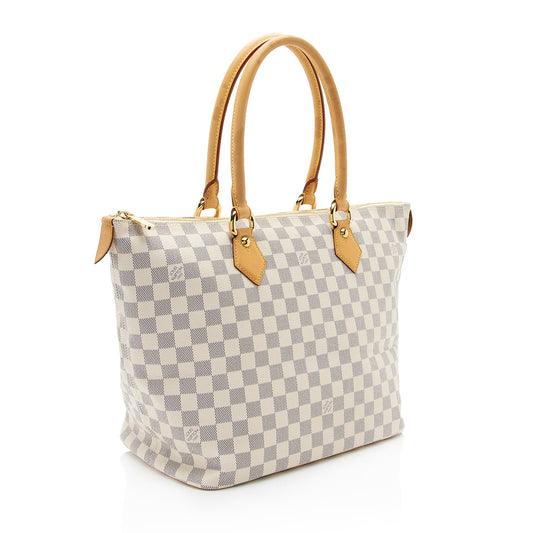 Louis Vuitton Damier Azur Saleya MM Tote