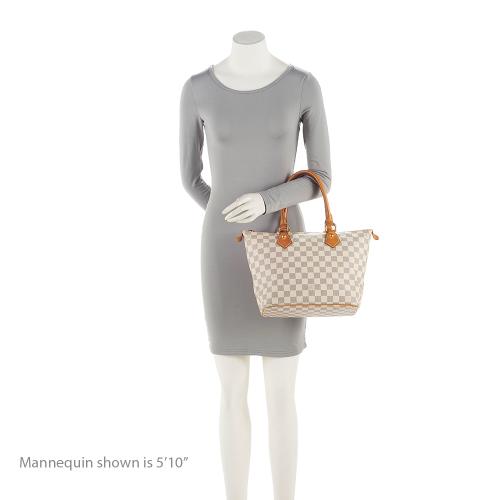 Louis Vuitton Damier Azur Saleya PM Tote -  (SHF-6lMBDG)