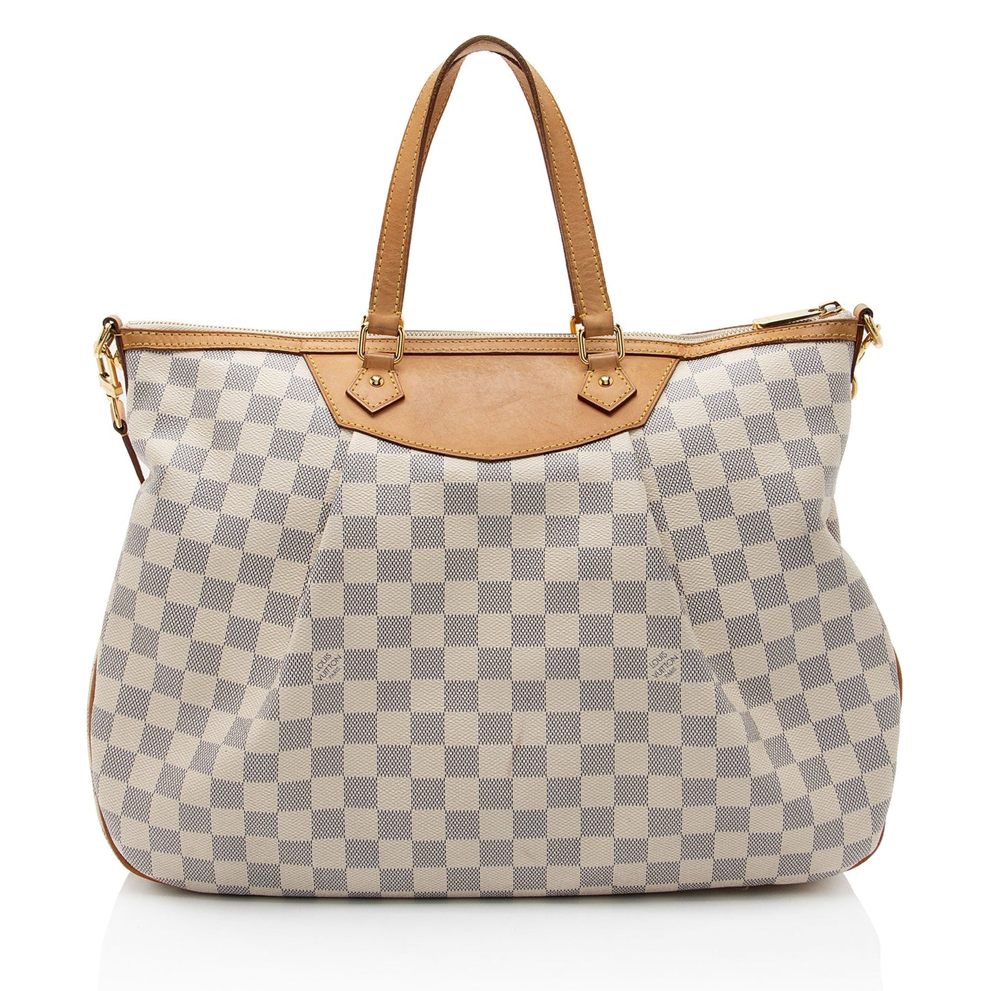 Louis Vuitton Damier Azur Siracusa GM Tote (SHF-qEEEdA)