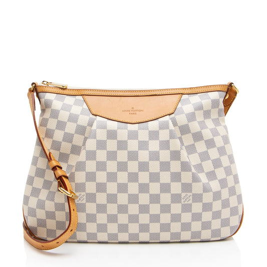 Louis Vuitton Damier Azur Siracusa MM Shoulder Bag
