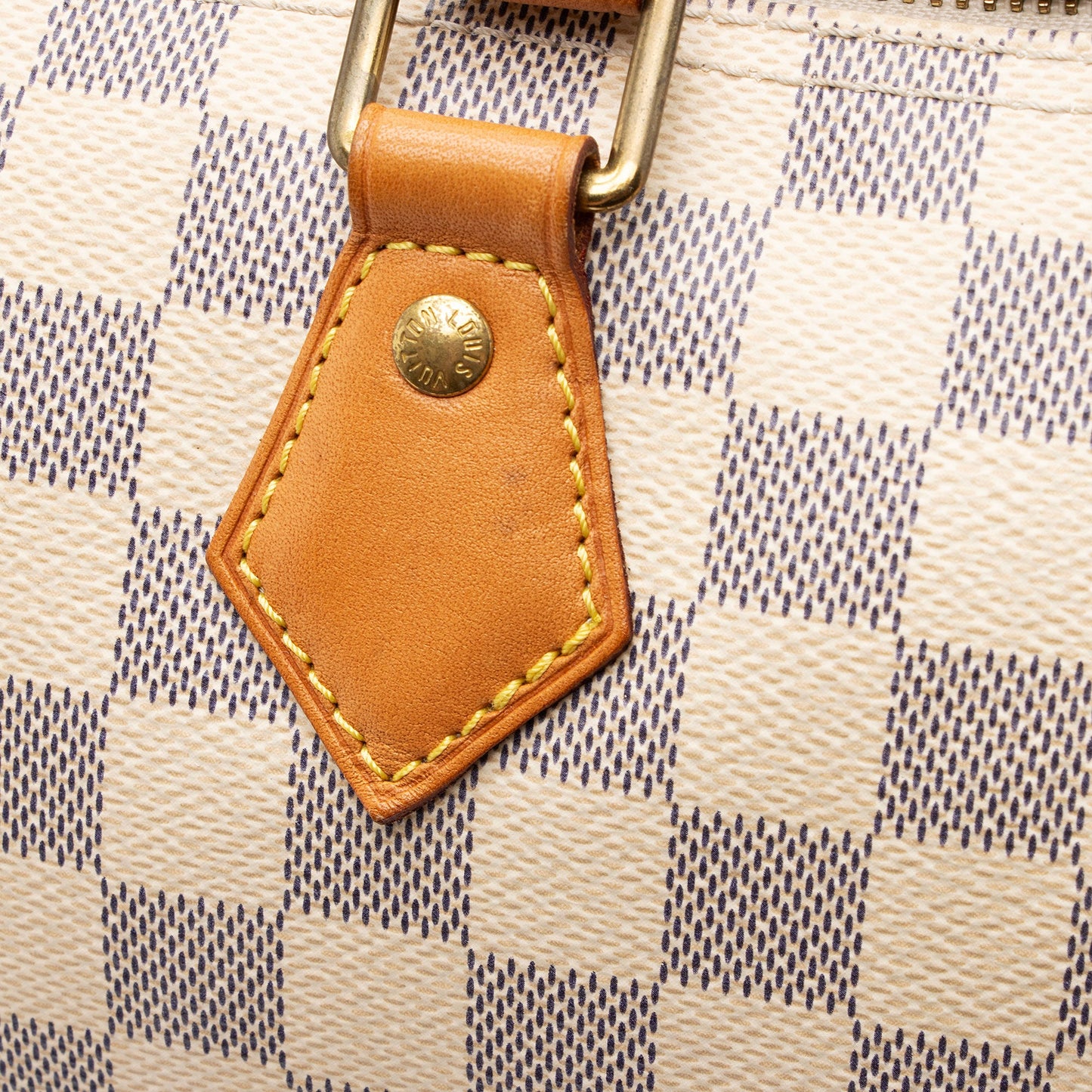 Louis Vuitton Damier Azur Speedy 25 Satchel