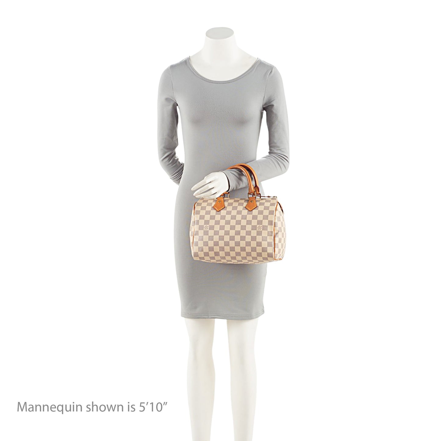 Louis Vuitton Damier Azur Speedy 25 Satchel