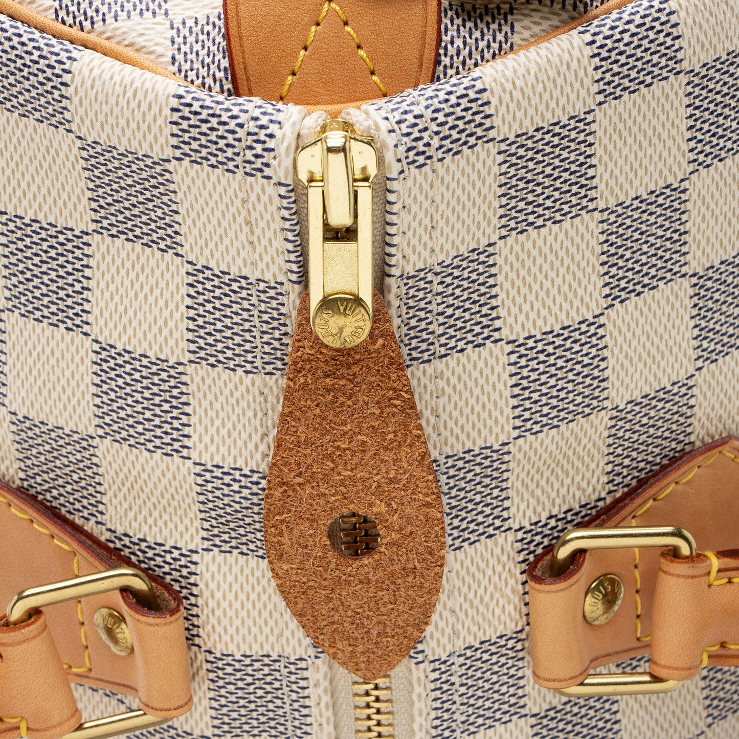 Louis Vuitton Damier Azur Speedy 30 Satchel