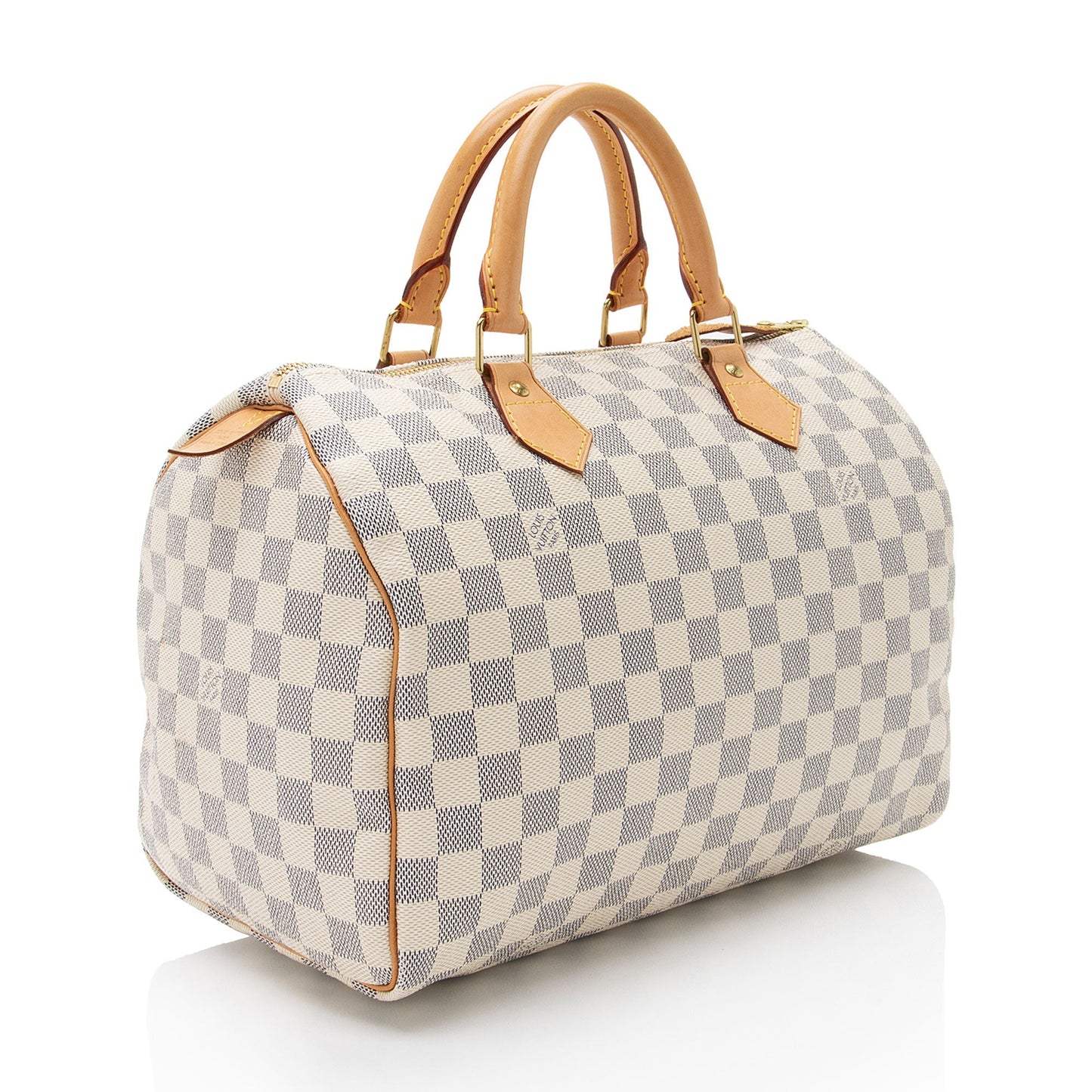 Louis Vuitton Damier Azur Speedy 30 Satchel