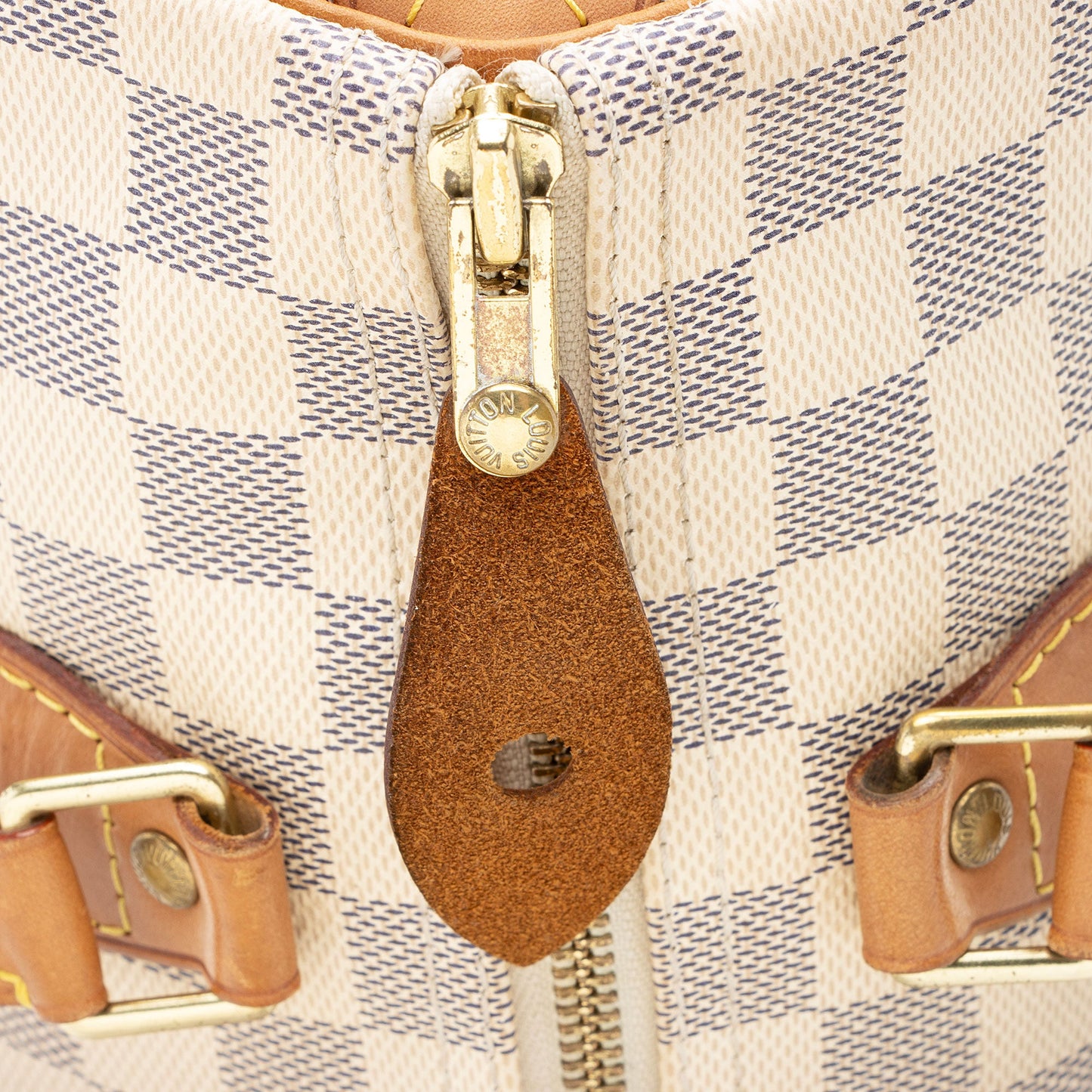 Louis Vuitton Damier Azur Speedy 30 Satchel