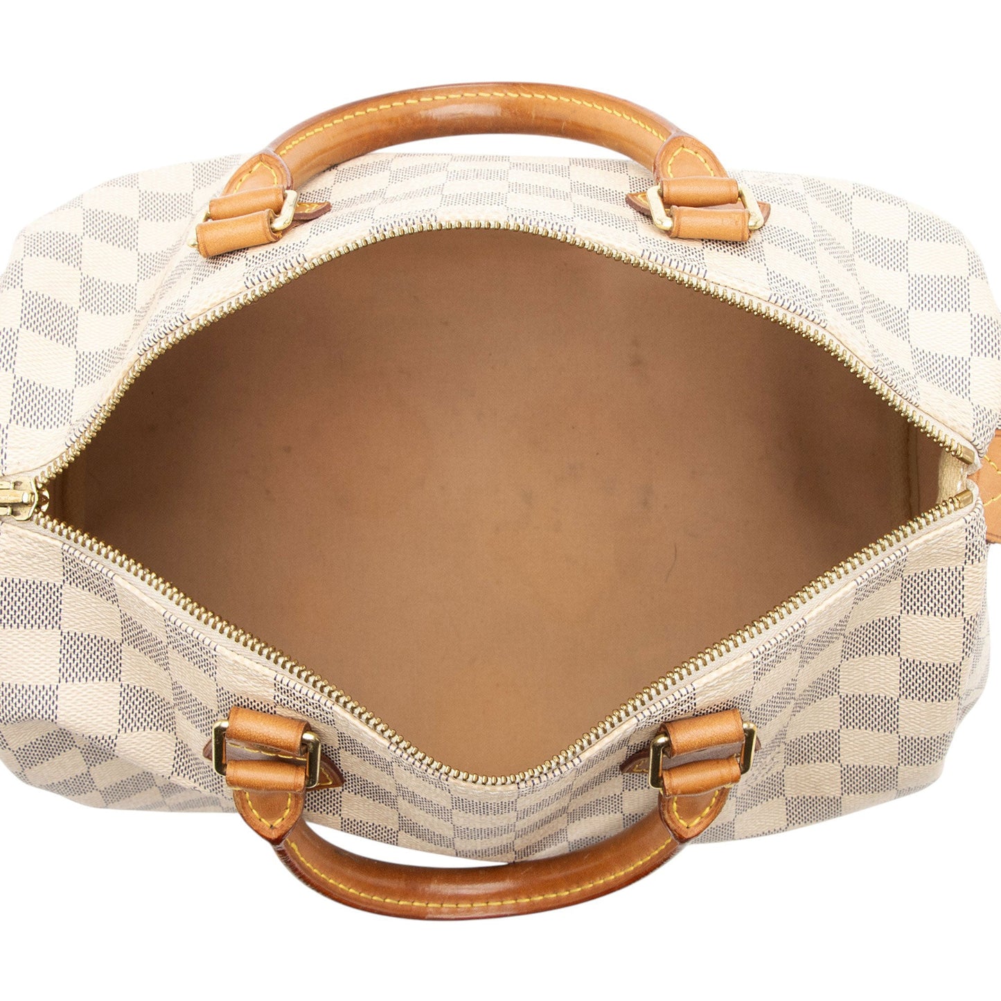Louis Vuitton Damier Azur Speedy 30 Satchel