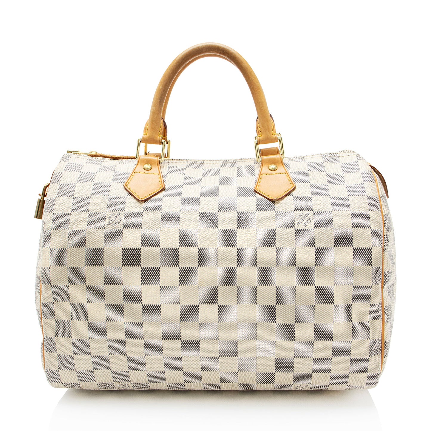 Louis Vuitton Damier Azur Speedy 30 Satchel