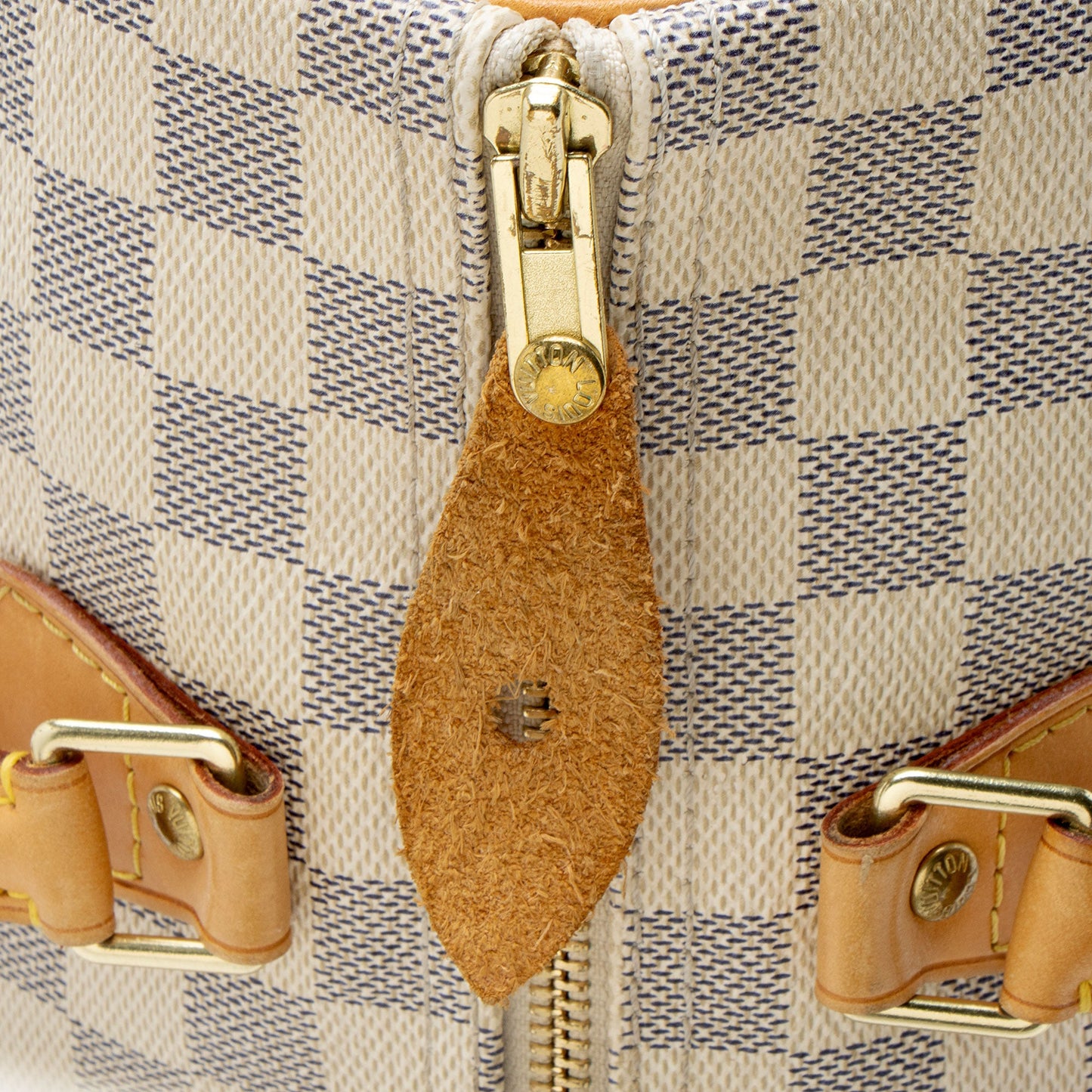 Louis Vuitton Damier Azur Speedy 30 Satchel